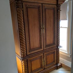 Solid Wood Armoire