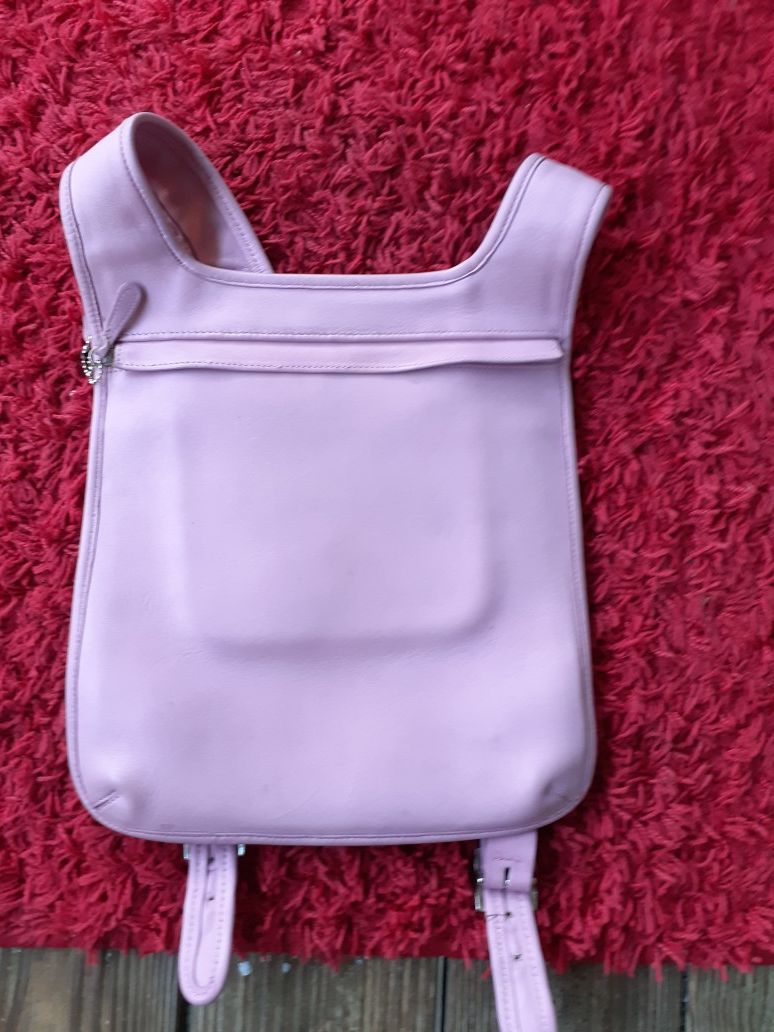 RARE!! Vintage Coach hippie slim backpack!!