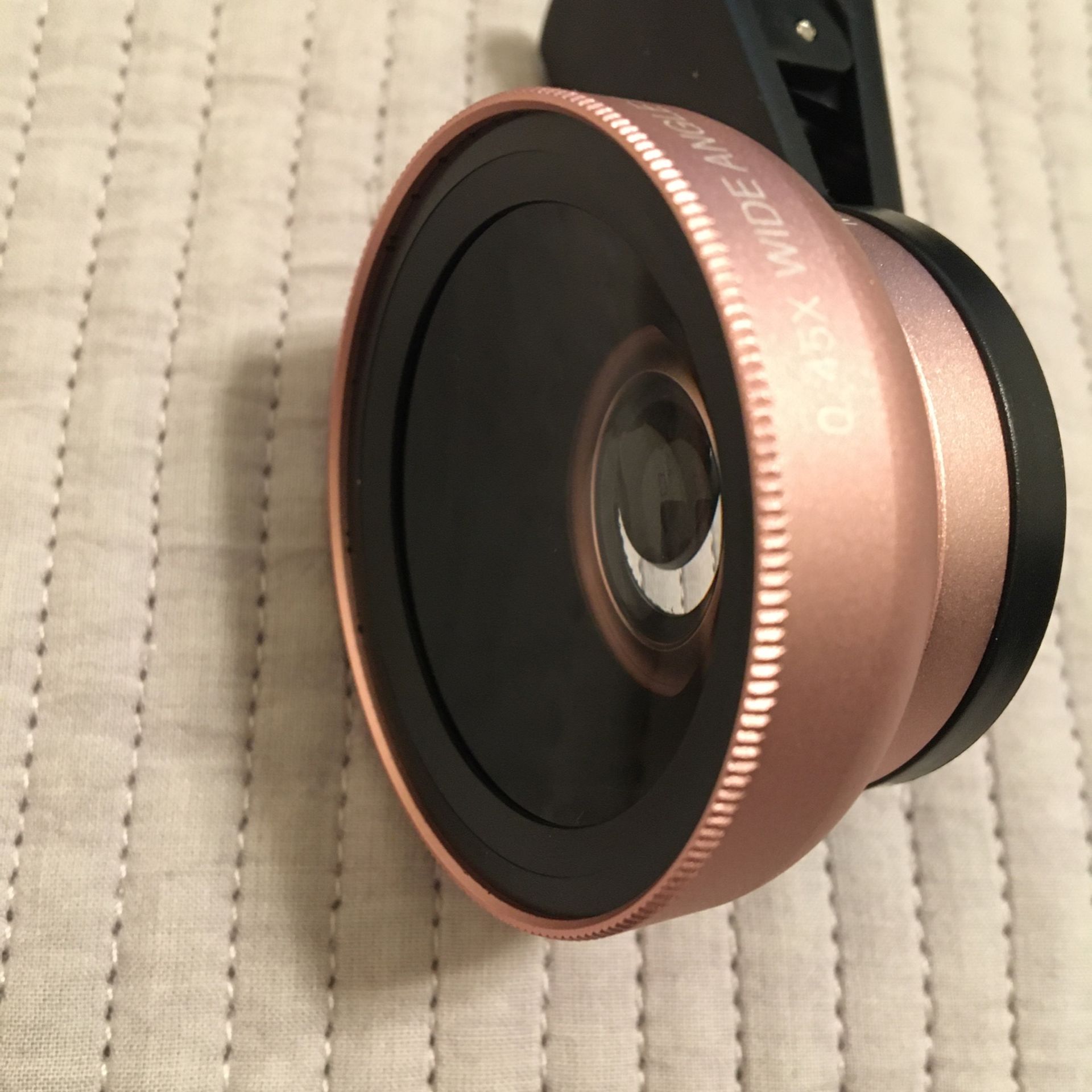 Phone Lens Kit 0.45x Super Wide Angle+12.5X Macro Lens HD Camera Lens,Zoom Lens