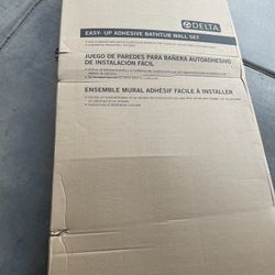 Galiant 60 in. W x 80 in. H Five Piece Glue Up Composite Bathtub or Shower Surrounds in High Gloss White