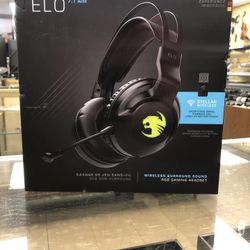 Roccat Elo 7.1 Air Stellar Wireless RGB Gaming Headset In Box 