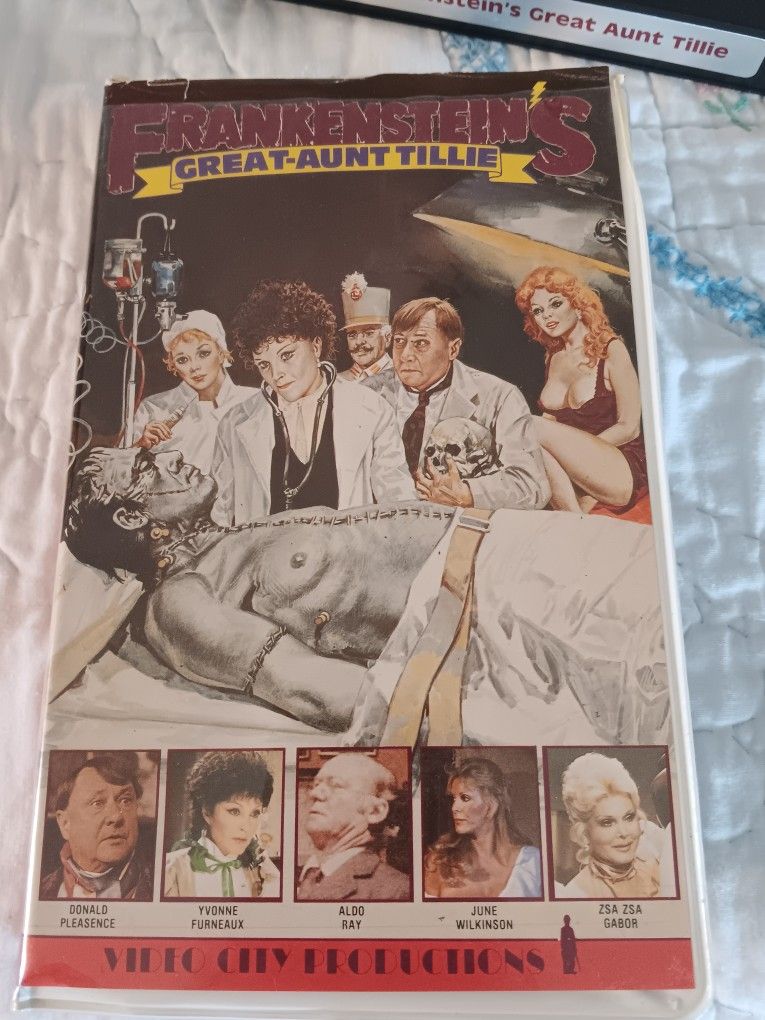Frankensteins Great Aunt Tillie Vhs Tape