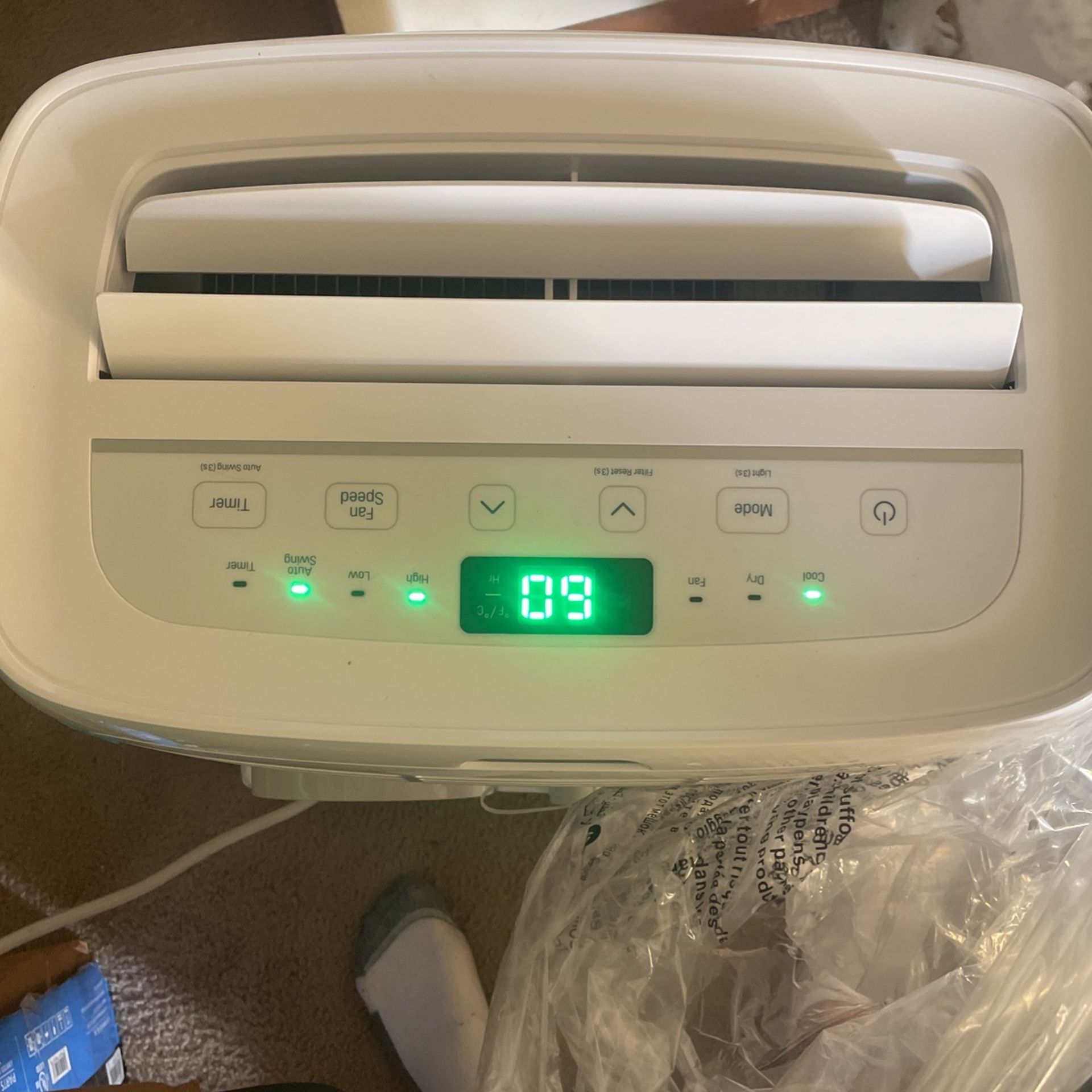 Lg portable Air Conditioner 7000btu 