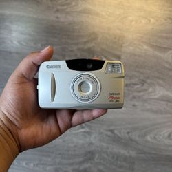 Vintage Canon Sure Shot 76 Zoom 35mm Film Camera