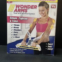 Wonder Arms Total Arm Workout Home Workout System