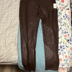 Plus Leggings Soft Leather