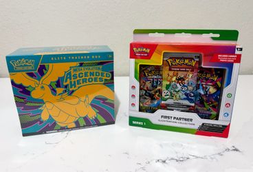 Pokémon Ascended Heroes ETB + First Partner Collection – Sealed Bundle