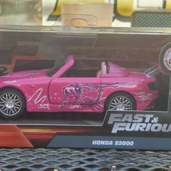 Fast & Furious Honda S2000 Die Cast 
