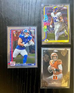 2025 TOPPS CHROME NFL CARDS