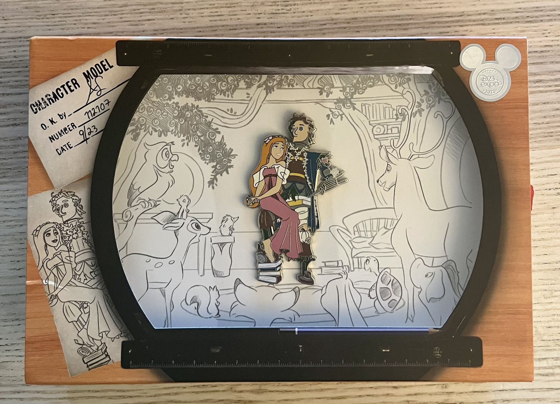 Enchanted Disney Pin D23 Limited Edition 300 Pick Up $90