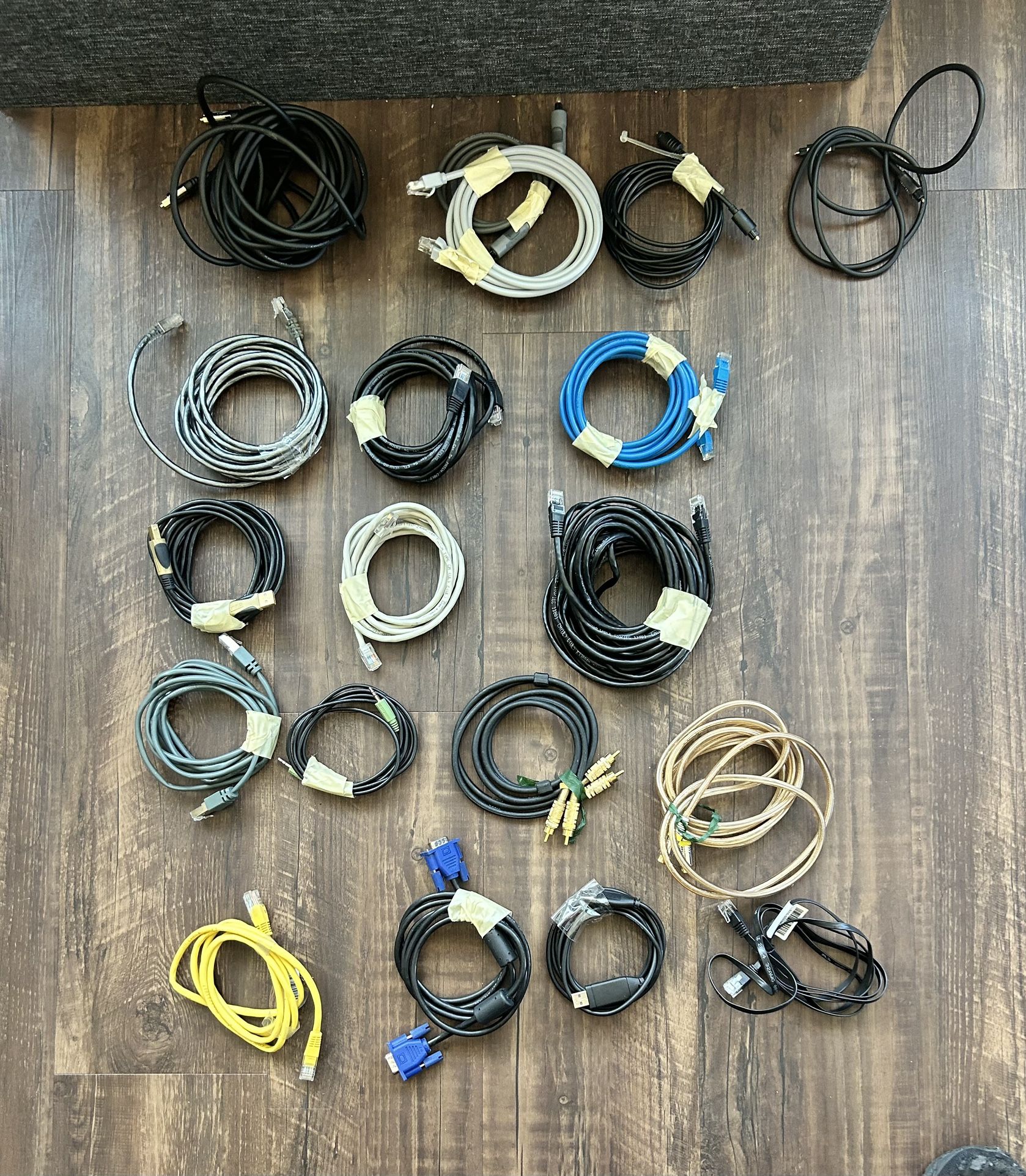 Assorted Cables Bundle