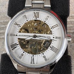 # 31  Invicta Object D Art Automatic With Skeleton Dial 40mm Mens Watch New With Tags And Box