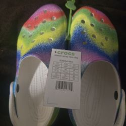 Tie Dye Crocs