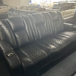 Power Reclining Sofa Loveseat 