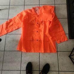 XXXL Heavy duty rain coat and hood