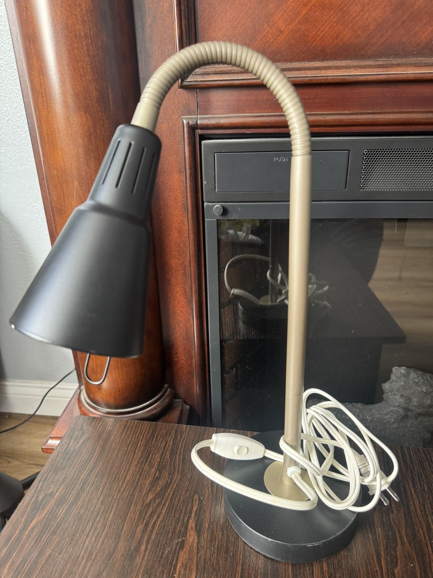 Ikea Kvart design gooseneck lamp Table Desk Vintage