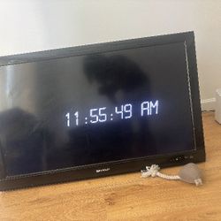 32inch Sharp TV with Roku