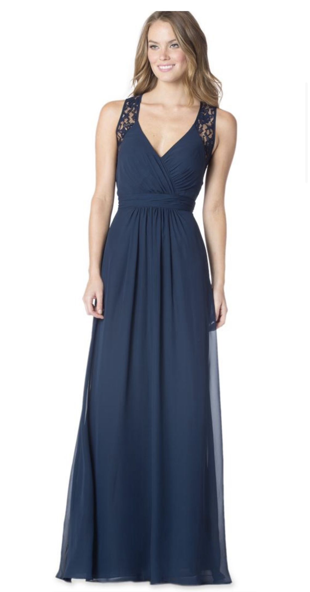 Blue Bridesmaid Wedding Guest Dress