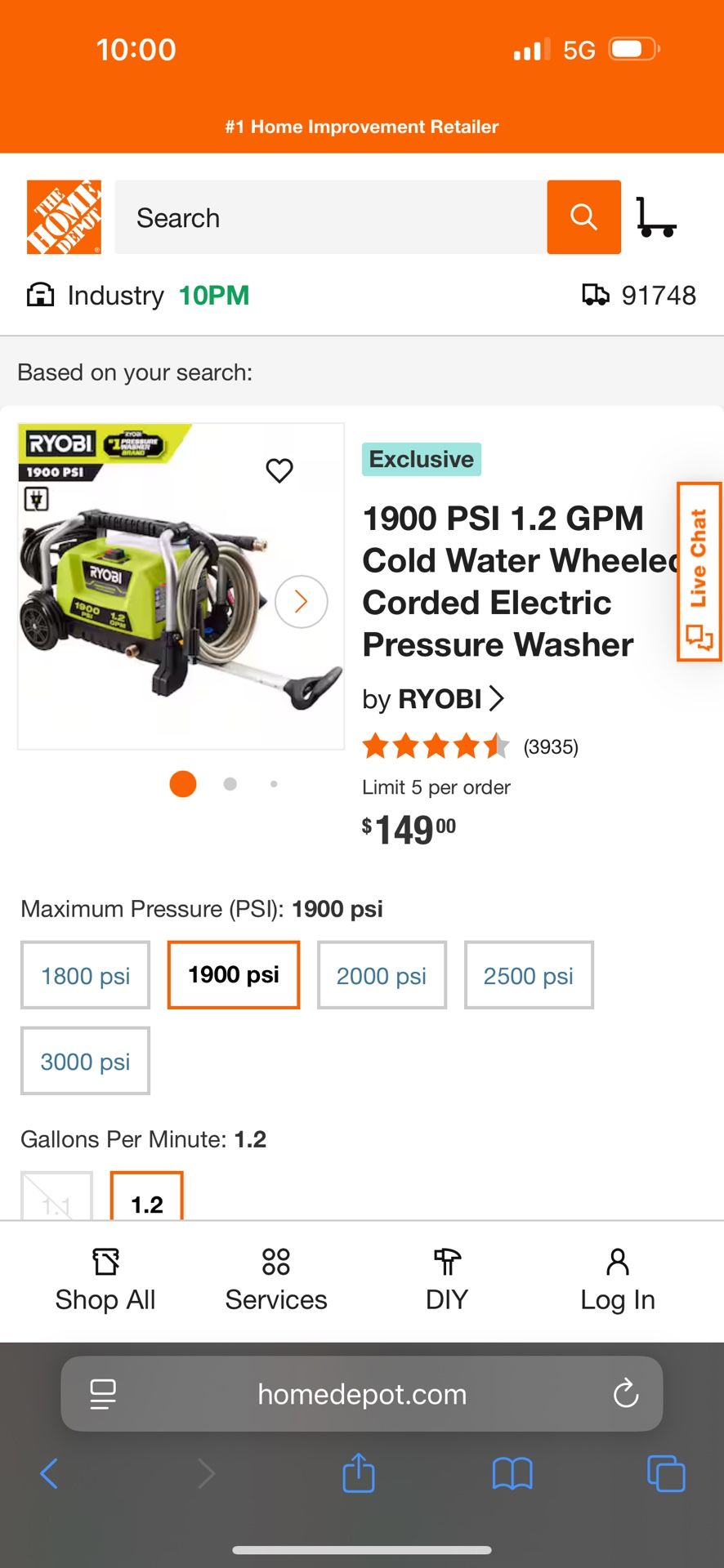 Pressure Washer