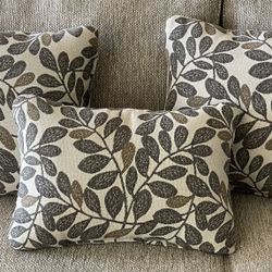 Three New Sofa Pillows