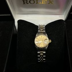 Womans Datejust Gold w box no trades pick up in Tacoma 