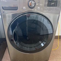 LG Truesteam “Silver/Grey” Gas Front Loading dryer $300