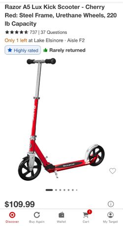 Razor A5 lux kick scooter