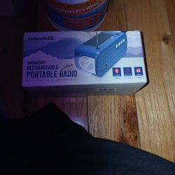 Emergency Rechargeable Solar Portable Radio