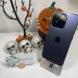 iPhone 14 Pro 128gb Unlocked 100%🔋in Very Good 7/10 Condition #0497