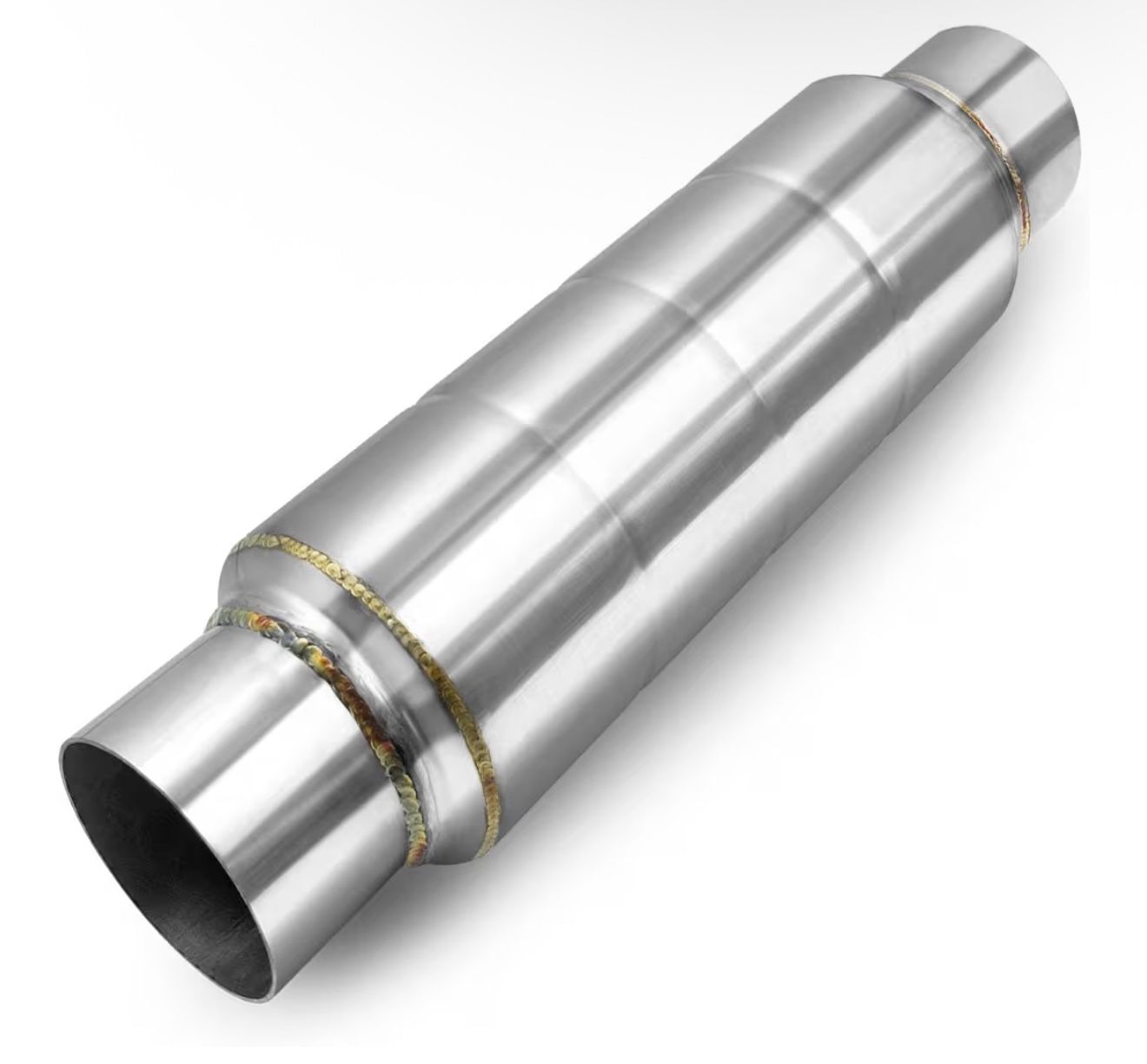 New stainless Steel 2.5 Inch Resonator Exhaust, Performance 2.5"