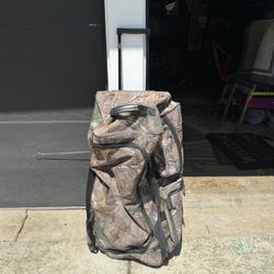 Lucas Rolling Duffle Bag  Realtree Camo With Extended Handle