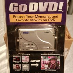 Sima Go Dvd Ct-2 digital video enhancer and duplicator
In new condition 
