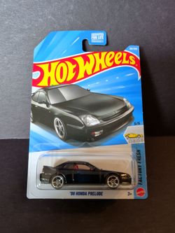 Hot Wheels Factory Fresh Black Honda Prelude