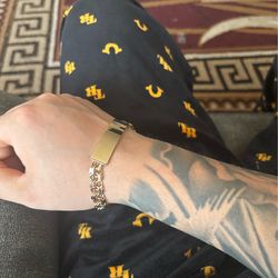 Chino link solid gold 10k