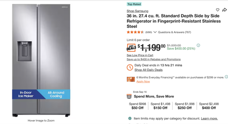 Samsung fridge
