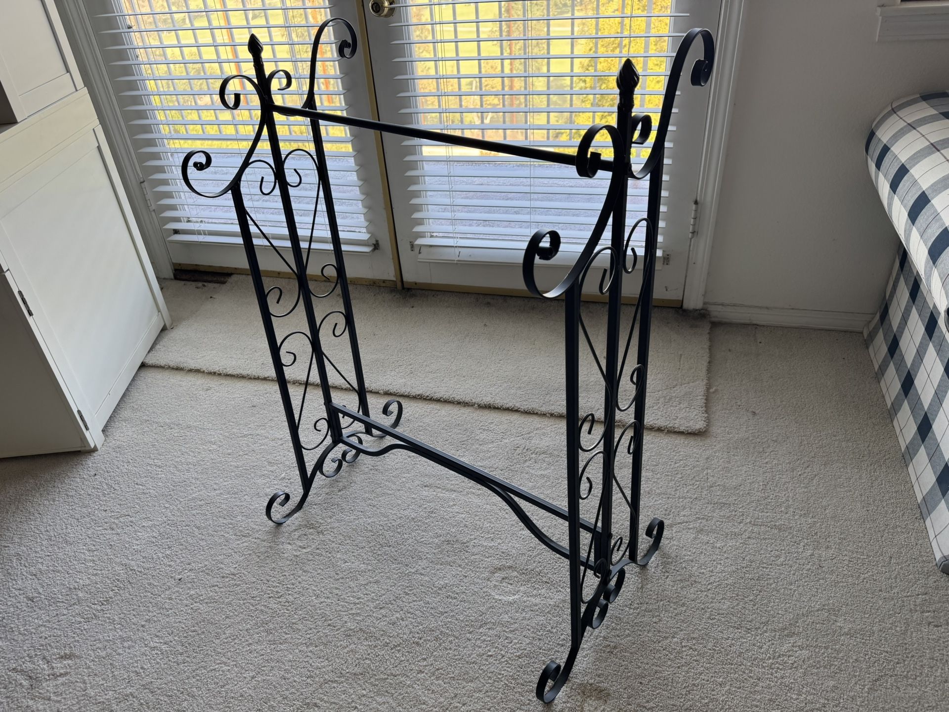 Hanging Blanket Rack
