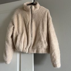 $10 Korean Style Faux Fur Jacket