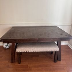Dinning Room Table & Bench MUST GO! 