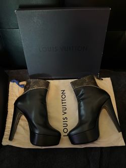 Louis Vuitton Platform Ankle Boots