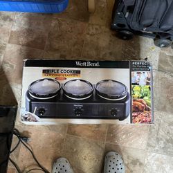 Triple  Cooker Serving Station