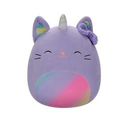 Squishmallow Cienna the Cat Caticorn 8 Inch Unicorn Rainbow Plush New