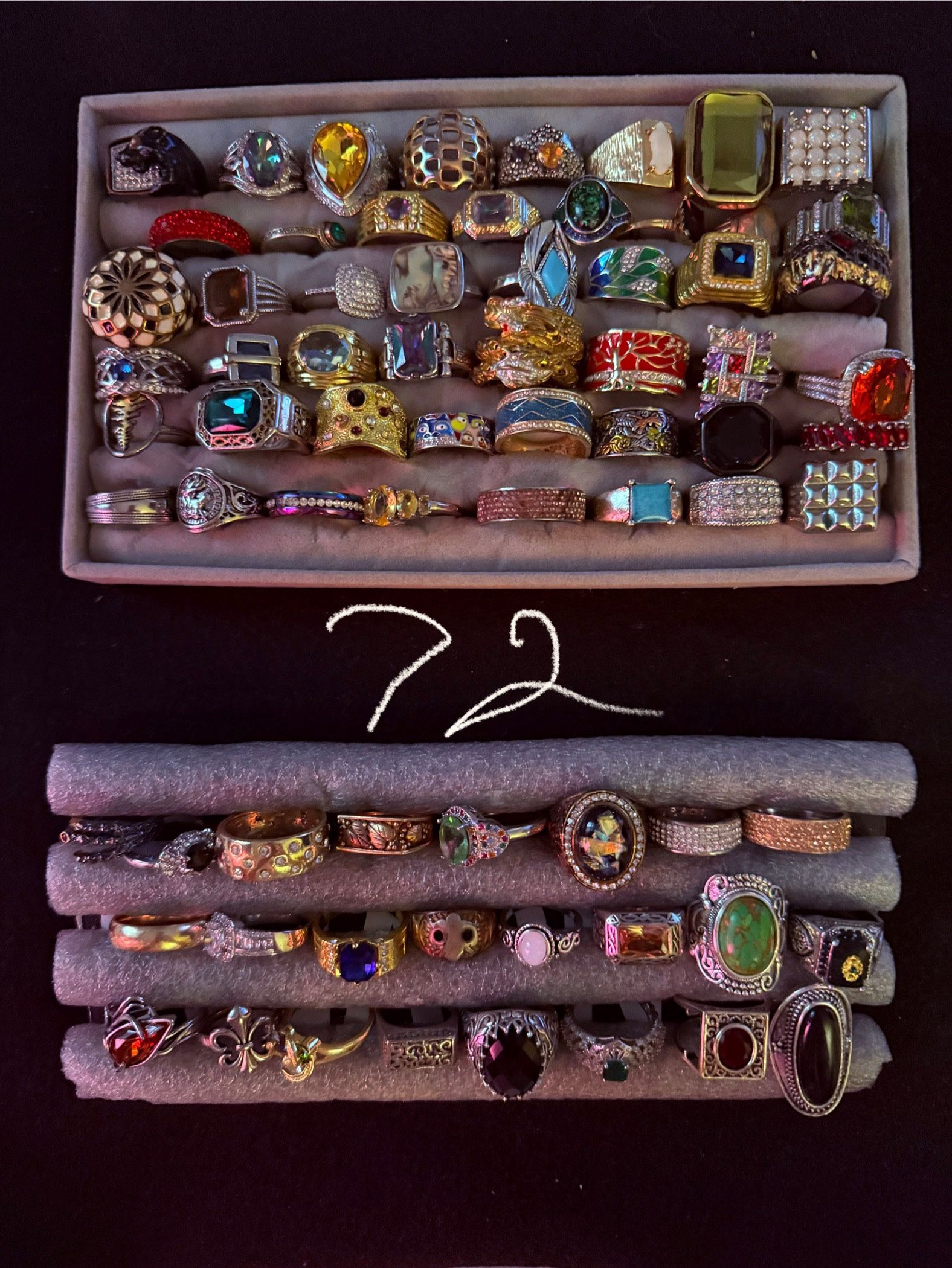 💍 Massive Ring Lot for Sale – 570 Pieces! 💍 $1400 OBO – Willing to sell individually for $5 each