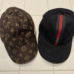 Louis Vuitton And Gucci Hat Caps 