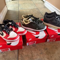 Nike dunks size 6y youth