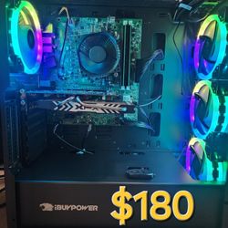 fortnite overwatch gaming pc desktop computer intel i5, rx 460, 8 gb ddr3, ssd, hdd, wifi, rgb