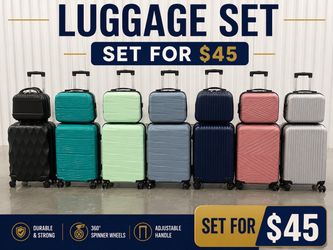 Carry on set brand new only 45$