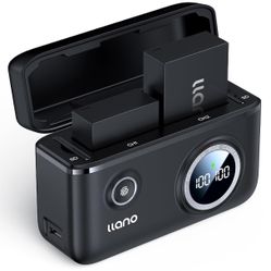 2-Pack NP-W126S Batteries & Dual USB 18W Charger for Fujifilm X-Series & More