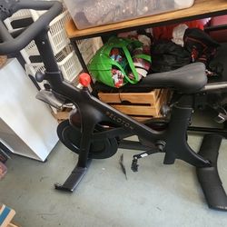 Peloton Bicycle Bike, Monitor, a d His and Hers Peloton Shoes All in Great Condition.  Women's shoes are size 7.5, men's size 8