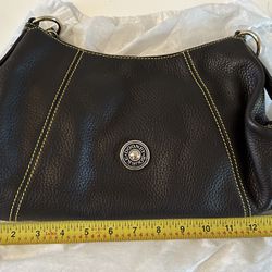Dooney and Bourke Handbag Purse Brown Pebble Leather NWOT