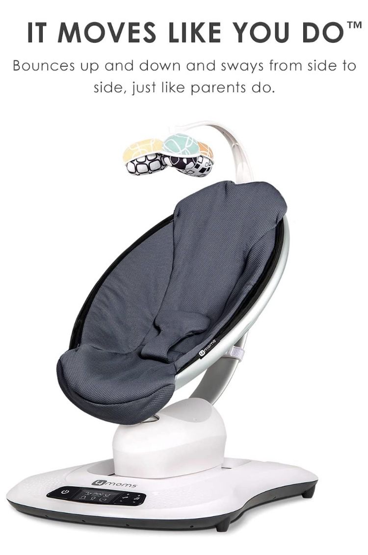 4moms mamaroo baby swing with Bluetooth